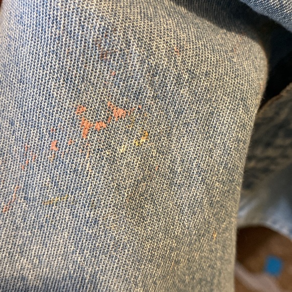 AMRAV Vintage 80s Marlboro style Men's Blue Denim double pocket classic XL - Picture 4 of 6